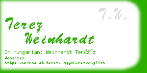 terez weinhardt business card